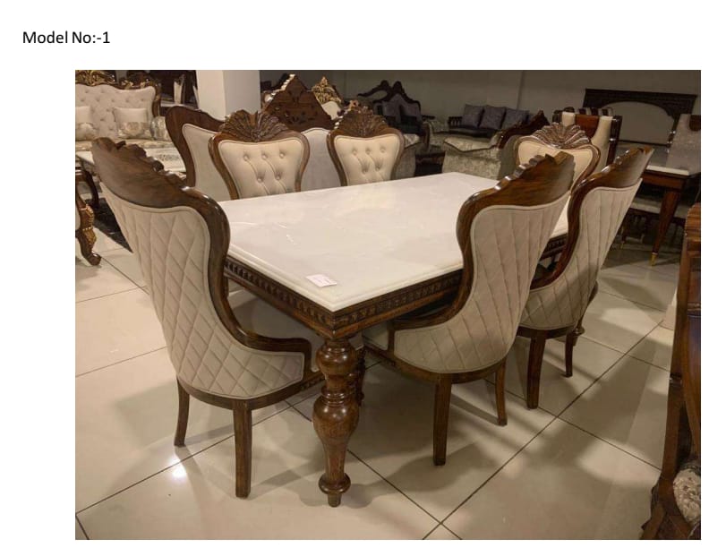  Dining Table Set ( Model No. 1)